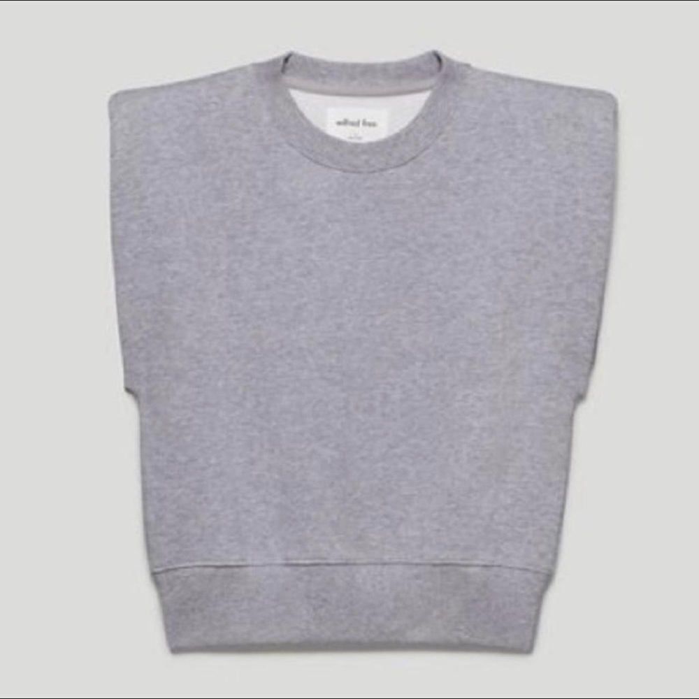 Aritzia Wilfred Free Fleece Vest w Padded Shoulders